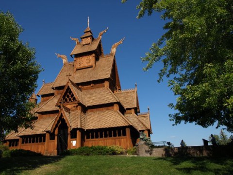 The Scandinavian Heritage Park, Minot, North Dakota