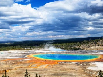 Yellowstone National Park, Wyoming autorondreis