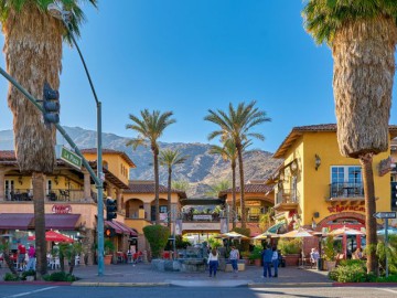 Downtown Palm Springs, Californië