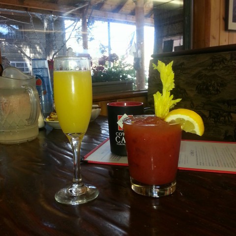 Mimosas and Bloody Marys!