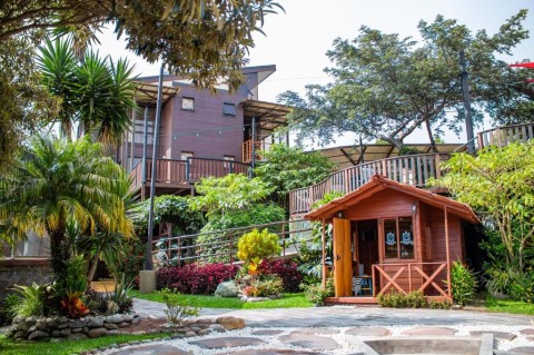 Buitenaanzicht hotel Hotel Poco a Poco
