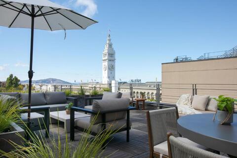 Hotel terrace 1 Hotel San Francisco