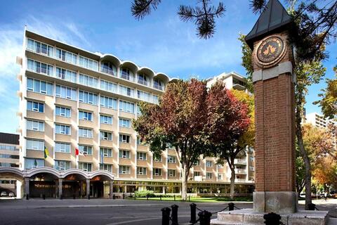 Buitenaanzicht hotel Sheraton Cavalier Saskatoon Hotel
