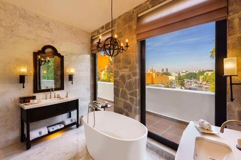 Badkamer Banyan Tree Puebla