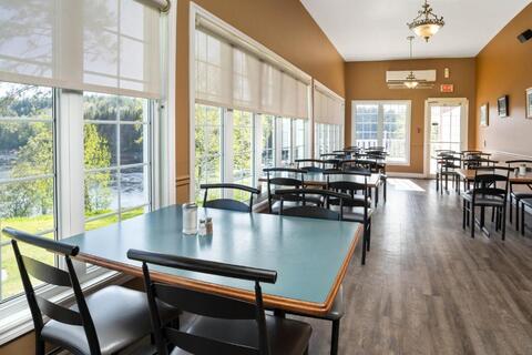 Hotel Marineau Mattawin ontbijt/diner zaal