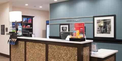 check in Hampton Inn & Suites by Hilton Regina East Gate