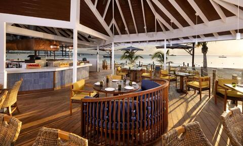 Terras op het strand, Sandals Negril Beach
