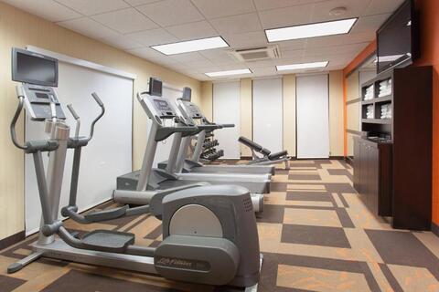 Gym ruimte Courtyard by Marriott Casper