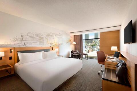 Hotel PUR Quebec hotelkamer