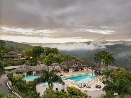 Silent Waters Villa luchtfoto