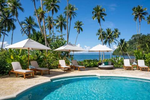 zwembad Playa Cativo Lodge