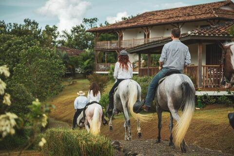 Paardrijden excursie El Lugar Costa Rica Resort