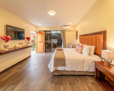 Forest Deluxe room met jacuzzi Hotel Poco a Poco