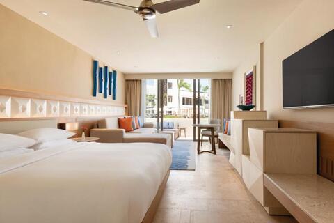 kingroom met sofabed Hyatt Ziva Cancun