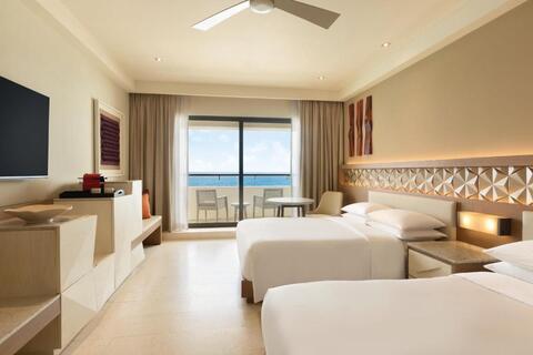 Club double room Hyatt Ziva Cancun