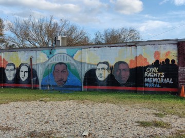 Civil Rights Memorial mural