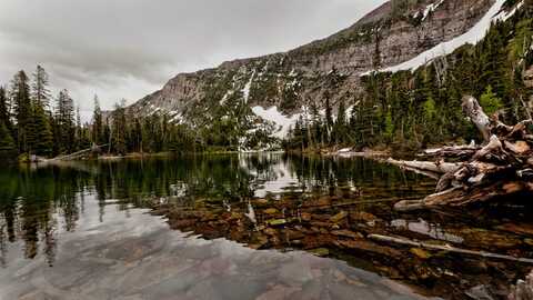 Lineham Lake In Waterton National Park