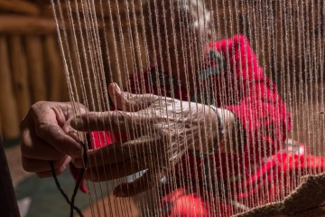 Navajo Rug Weaving