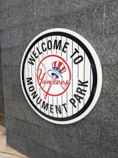 Welcome to monument park at Yankee Stadium