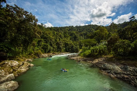 Pacuare River in Costa Rica