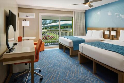 Quadruple Room Kauai Shores Hotel