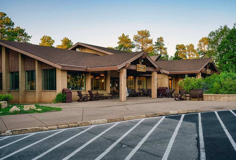 Yavapai Lodge ingang