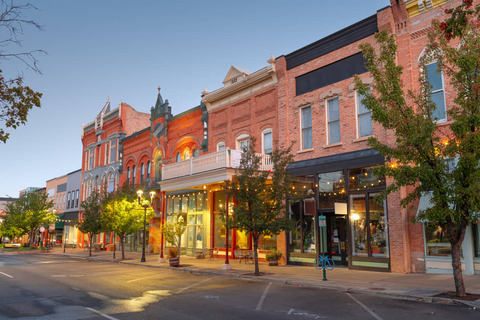 Straat In Provo, Utah