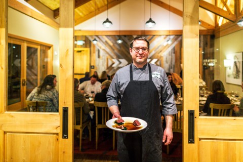 Chef Tony Lemens At Winemaker