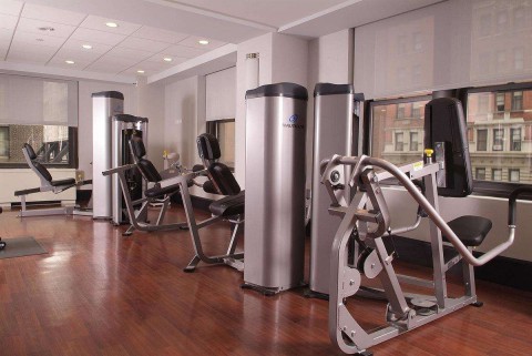 Fitness Center With Peleton