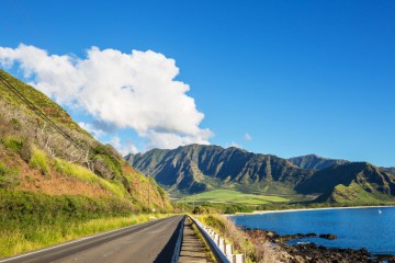 Oahu tijdens fly drive Hawaii