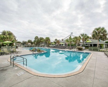 Outdoor Pool With Sundeck