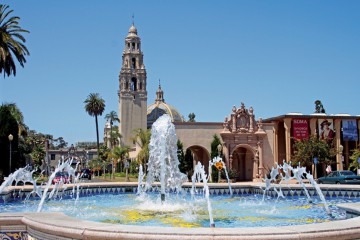 Balboa Park Fountain Prado