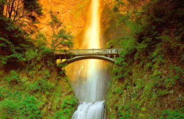 Multnomah Falls outside Portland