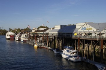 Old Sacramento Daytime Waterfront