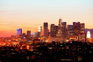 Los Angeles City Lights Downtown