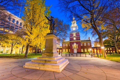 Independence Hall stedentrip philadelphia