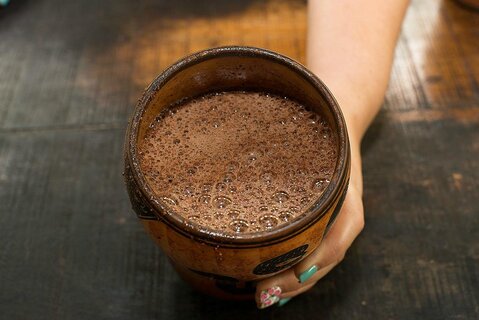 Zelf gemaakte chocolademelk Chocoladetour