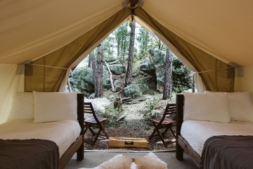 Safari Tent With Twin