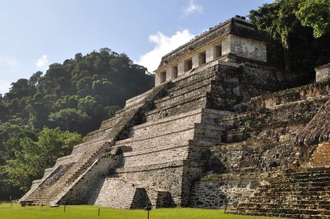 Ruins of Palenque, Yucatán, Mexico.