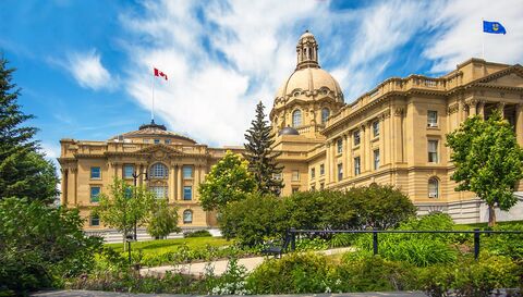 Legislature Building Edmonton Alberta Canada