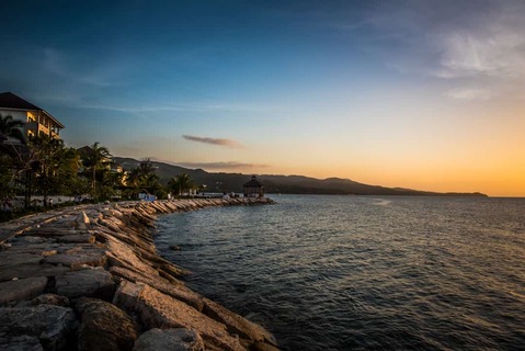 Montego Bay, Jamaica: zonsondergang