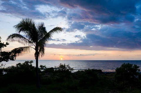 treasure beach sunset
