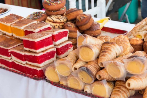 Typische desserts uit San Cristóbal de las Casas in Mexico.
