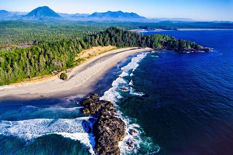 Pacific Rim uitzicht Vancouver Island