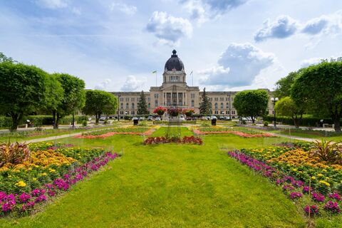 The Legislative Assembly of Saskatchewan in Regina city