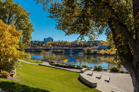 River Landing in Saskatoon, Saskatchewan, Canada