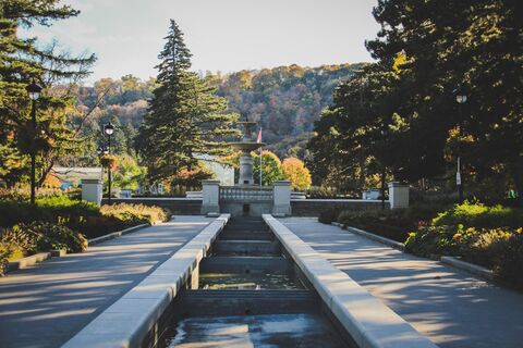 Gage park Hamilton Ontario Canada water fountain