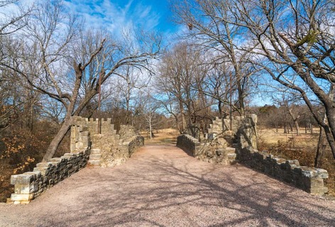 The Pavilion Springs in het Chickasaw National Recreation Area in Sulphur, Oklahoma