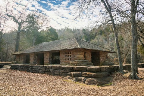 The Chickasaw National Recreation Area in Sulphur, Oklahoma