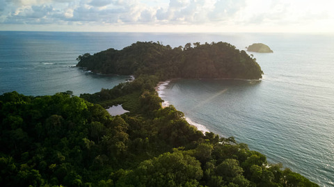 Zonsondergang Manuel Antonio, Costa Rica